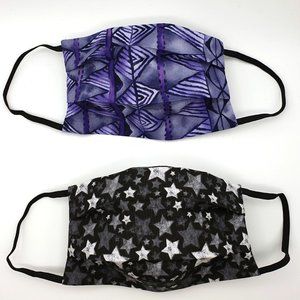 2 Face Mask Washable Double Layer Reusable for Men